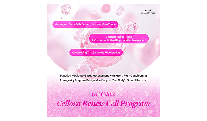 GU CLINIC CELLORA RENEWCELL: Beyond Stem Cells